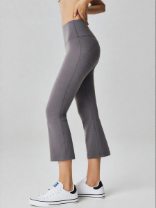 MITAOGIRL | High Waist Slim Fit Flared Sports Pants