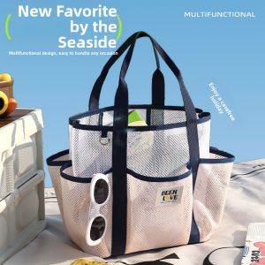 Large Capacity Handbag Bathing Suit and Toiletry Organizer Travel Beach Bag
