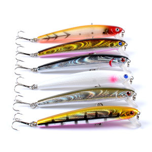 1 Chiếc 9.6Cm 9.8G Crankbaits Mồi Câu Cá Nhân Tạo Mồi Wobblers Cho Cá Chép Pike Trolling Swimbait Giải Quyết