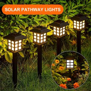 Solar Garden Lights Outdoor Waterproof Solar Powered Lights Deepavali Decoration Landscape Lighting for Yard Pathway Walkway