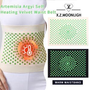 X.z. MOONLIGH Derong Mugwort เข็มขัดป้องกันผู้ใหญ่ท้องและท้องอุ่นประคบร้อนเข็มขัดเพิ่มความอบอุ่น