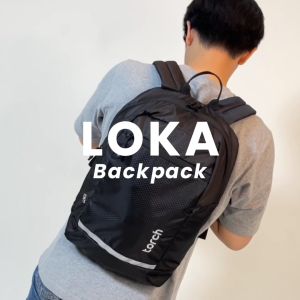 Torch Loka Backpack Office Tas Ransel Punggung Kuliah Kerja Laptop 15 inch
