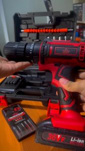 BISA COD! Mesin Bor 2 Baterai YUKIDO 10mm Murah