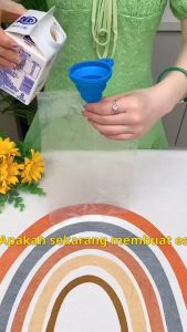 Kantong Cetakan Es Batu 24pcs Transparan Plastik Ice Pack Cube Jus Minuman Buah Food Grade Sekali Pakai