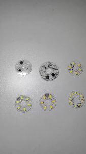 12/6/1LED Dimmable High Brightness 5V Colorful Gradient LED RGB Light Board Remote Control DIY Model Display Light PCB Board