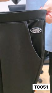 กางเกงเลกกิ้งพร้อม กระเป๋า Main Pocket รุ่น TC051 ผ้ายืด Spandex