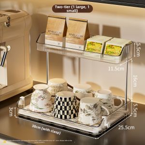 Kaman | Tableware Organizer Dual Layer Water Drying Rack