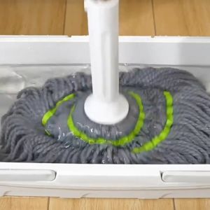 HHsociety ไม้ถูพื้น  ไม้ม็อบถูพื้น มือบิด  ไม่เลอะมือ รุ่น AH-01