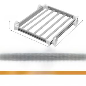 Stainless Steel Drawer Type Pull out Clothes Basket Wardrobe Closet Organizer Deep And Shallow Mouth Adjustable Pants Rack