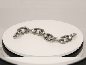 3/4มม.x1/2ม.โซ่สแตนเลส 304 พร้อมหัวเข็มขัดสปริง โซ่อเนกประสงค์ ไม่ขึ้นสนิม ใช้ยกของ ล่ามน้องหมา ห้อยรถเข็น