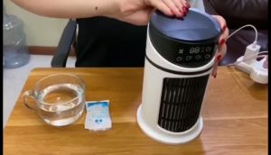 Kipas Air Cooler Pendingin Ruangan Mini Portable Air Conditioner AC 300ml Penyejuk Ruangan