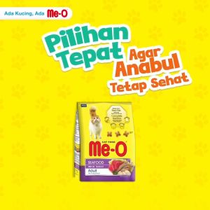Meo Cat Food Kitten Ocean Fish 1.1kg Makanan Kucing Kering Me-O