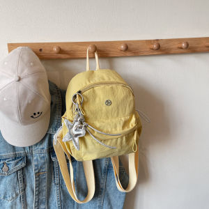 Childrens Casual Travel Handheld Backpack Small Lightweight Double Shoulder Bag Female 2025 New Style Versatile Leisure Bookbag