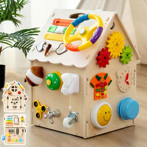 Montessori Early Education Educational Toy Teaching Aids Box Box Montessori 2-3 Years Old Baby Fine Action Baby Busy Board