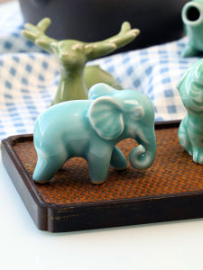 Cloud Dragon Qingbai Ceramic Tea Set Cute Animal Tea Pet Tabletop Decoration Tea Ceremony Accessory Soft Cute Healing Style