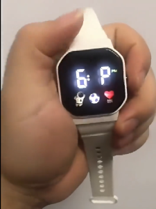 Smart LED Waterproof Digital Watch with Fitness Tracker for Men Women Kids Sports Outdoor Activity