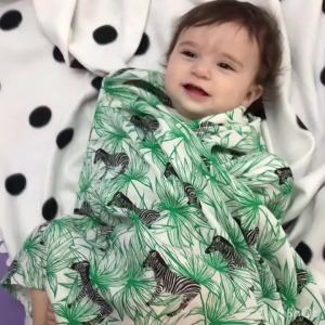 2025Cotton Baby Bath Towel Boys Girls Towel Blanket For Newborn Baby Bathrobe 6 Layers Gauze Washcloth Infant Swaddle