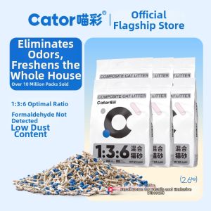 Cator | 7 Times Deodorizing Non-dust No-bottom-sticking Mixed Cat Litter 2.6kg