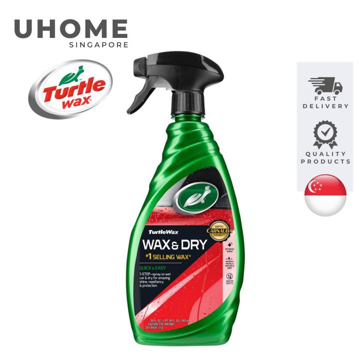 Turtle Wax Wax and Dry Spray Wax - 769ml | Lazada Singapore