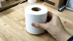 Giấy in nhiệt cuộn A6 ECOKING 1 tệp 350 tờ dành cho tất cả dòng máy in nhiệt dày mềm mịn dcal độ dính cao dày mềm bóc dán dễ dàng nhanh.