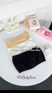 LadyLuxe - Bra Kemben Seamless Tanpa Tali Anti Slip Pakaian Dalam BH Wanita Sport Tanpa Busa BR011