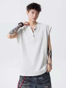 V37 | Henley Neckline Breathable Vest