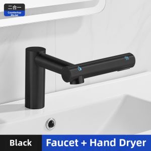 Badu | Automatic Touchless 3-in-1 Faucet Hand Dryer and Soap Dispenser