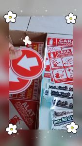 Sticker Vinyl Ana Mulya: Matikan HP, Ruang Tindakan & Pos Security