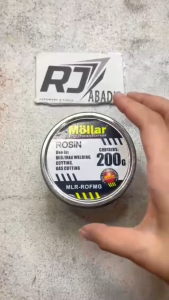 Rosin Flux Solder High Purity Mag Welding Gas Cutting Oil Pasta Timah Patri Soldering MOLLAR 200gr