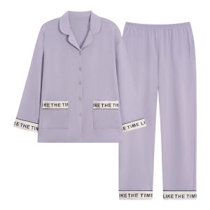 Bộ đồ ngủ MiiOW cho nữ vải cotton dễ chịu bộ đồ hoạt hình