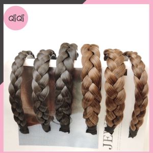 Bờm tết tóc giả Bản To như tóc thật phong cách Hàn Quốc