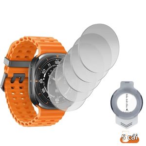 Miếng Dán Màn Hình Kính Cường Lực HD Cho Samsung Galaxy Watch 7 6 40mm 44mm Ultra 47mm Classic 43mm - Kèm Dụng Cụ Dán Phim Dễ Dàng