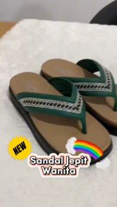 BARUUU!!! (J) Sandal Jepit Karet Import Wanita W500-H8 Import Sandal Wanita Karet Sandal Jepit Wanita Kekinian Import