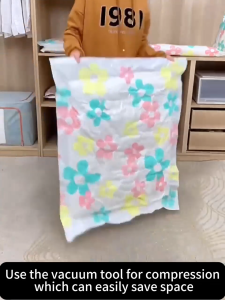 Deli Vusign Vacuum Bag Vacuum Storage Bags oversized Resealable Vacuum Bag Vacuum Bags for Clothes