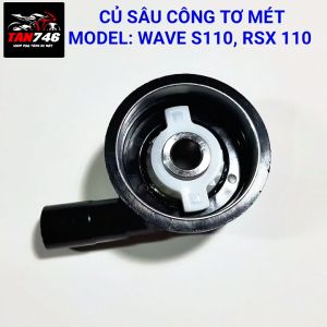 Củ sâu công tơ mét WS110 bộ nhông đồng hồ lắp Wave S110 Rsx 110 Wave Blade FU mập Fu 125 và một số dòng xe số khác của hãng HD