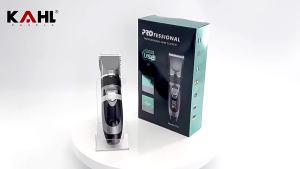 Bộ Cắt Tóc Điện Chuyên Nghiệp Với Màn Hình Kỹ Thuật Số Sạc Nhanh USB Lưỡi Dao Gốm Thời Lượng Pin Dài Dùng Cho Gia Đình
