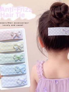 ENEN | Korean Style Adorable Plaid Bow Hair Clip