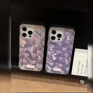 Pink Heart Love Women Girls Phone Case For Samsung Galaxy A55 A16 A07 A17 A26 A36 A56 A25 A35 A14 A34 A54 A15 A13 A32 A12 Cover