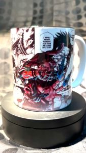 Jujutsu Kaisen Ryomen Sukuna Anime v1 Manga Premium Ceramic Coffee Mug Vibrant Characters| Animehabu