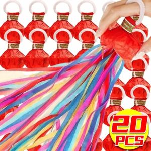 🔥Hàng sẵn có🔥20-1 gói Confetti streamers poppers tay ném streamers poppers giấy ma thuật tay ném Ruy Băng Tiệc cưới sinh nhật Bánh quy Đồ dùng trang trí nội thất