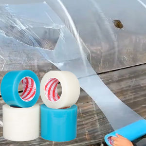 Băng Keo Sửa Chữa Nhà Kính Có Keo Dính Mạnh Phim PE Chống Thấm Nước Sửa Chữa Màng Nhựa Đa Năng Tương Thích Để Sử Dụng Ngoài Trời