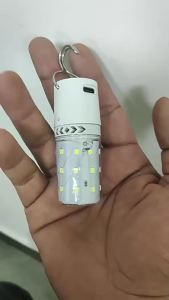 LED Portable Flashlight Camping Emergency Light 3 Mode Lighting Tent Lamp Rechargeable Night Light for Hiking Fishing Hurricane