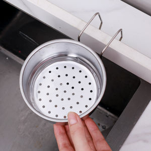 【On Sale】ตะกร้าระบายน้ำที่กรองอ่างครัวพร้อมตะขอแขวนตะแกรงอ่างตะแกรงระบายน้ำผักผลไม้