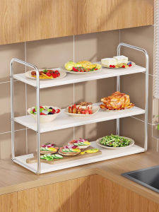 Kitchen Vegetable Storage Rack Multiple Layers
