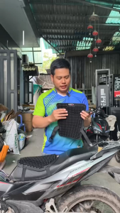 Đệm lót yên xe máy cao su ZDK bao êm-Miếng nệm cao su ZDK phù hợp nhiều dòng xe máy trên thị trường