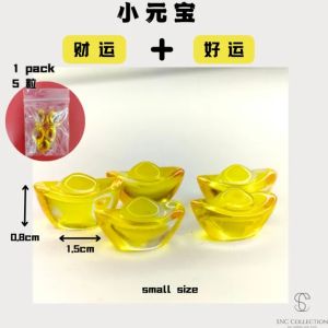 【SNC】小元宝|Gold Ingot ProsperityKaya Letak Di Rumah Pejabat Bilik Dompet