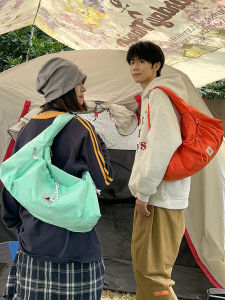 Flower and Teenager Same Style Crossbody Bag Womens Large Capacity Bag Work Clothing Backpack Sports Shoulder Bag Tote Travel Bag