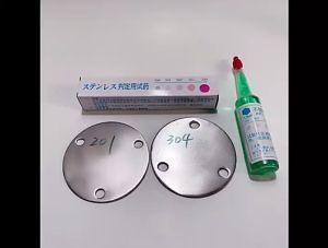 Dung dịch thử phân biệt inox 304 và 201 304 và 316 chai 50ml.