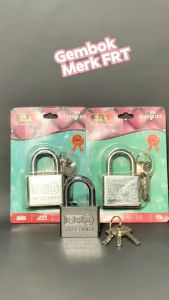 Gembok Leher Pendek & Gembok Pagar Rumah 50MM - FRT