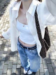 SUHUIQIAN | Sun Protection Loose Shirt Outerwear Set For Summer